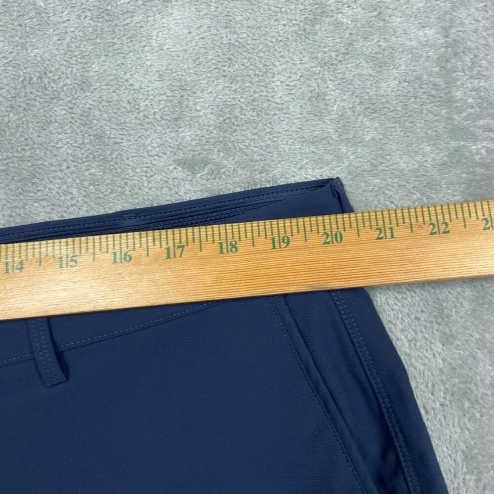 Greg Norman Mens Navy Golf Shorts Size 40 Nylon Spandex Blend a0971